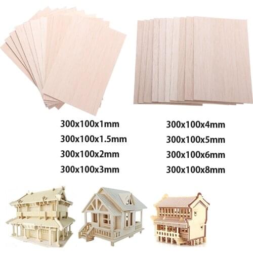 5/10 Pcs 300 X 100mm Wooden Pieces Slices Wood Blank for Children DIY Painted Wood Chip Wedding Household Decoration Board