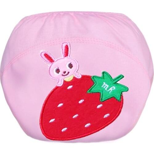 Kids Nappies Cartoon Reusable Baby Diapers Newborn Waterproof Training Pants Babies Cotton Training Pants Baby Cloth T0010