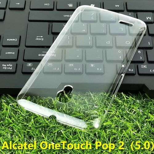For Alcatel One Touch Pixi 3 3.5 4.0 4.5 Pixi First POP 2 3 5.0 C5 Phone Case Crystal Hard PC Cover Clear Protect Back Shell