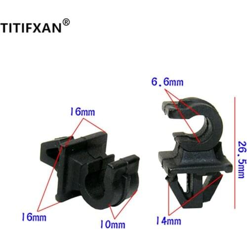 For Chery Arrizo 5 Kay Wing C3R Tiggo 3X Cowin C3R Car Hood Support Rod Plastic Fastener Clip Rivet