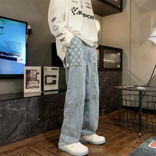 ESDYSAC Straight Jeans For Men