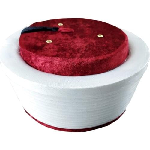 Imam Turban Turkish Style prayer hat Straight model dress in Turkey İslamic cap