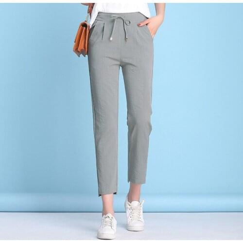 Jbersee Women's Trousers Harem Pants