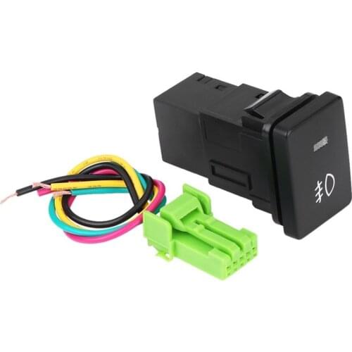 Push Switch 12V-24V LED Car Auto On Off Rocker Toggle Switch for Toyota Camery Yaris Highlander Prius Carola