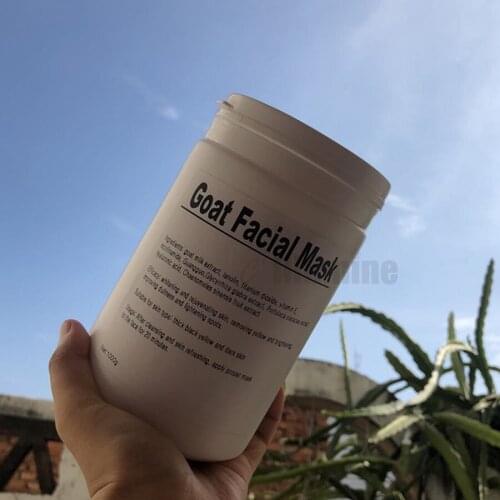 Goat Facial Mask Rejuvenation Anti Aging 1000ml Whitening Brightening Lightening Spot Beauty Salon Equipment 1kg