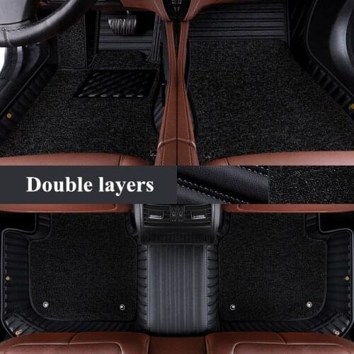 Best quality mats! Custom special car floor mats for BMW 640i 650i GT G32 2020-2015 waterproof durable double layers car carpets