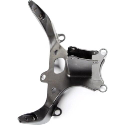 Motorcycle Black Aluminum Front Upper Fairing Stay HeadLight Bracket For Yamaha YZF R1 2001 - 2002