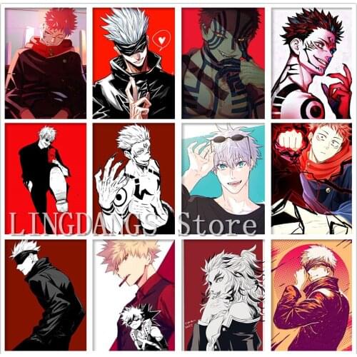 5D DIY Diamond Painting Jujutsu Kaisen Japan Anime Role Ryomen Sukuna Cartoon Diamond Mosaic Embroidery Cross Stitch Home Decor