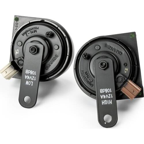 Set of 2PCS - OEM # 38150SDBA02 38100SDBA02 Low High Tone Horns For Honda Accord for Acura TSX / RL 38150-SDB-A01 38100-SDB-A02