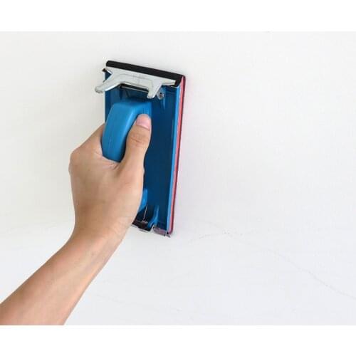 Wall Grinding Sandpaper Rack Home Renovation 185*85MM Handheld Plastic Sponge Gauze Lightweight Easy Operation Grinding Tool