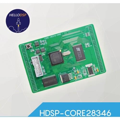 New TMS320C28346 core board DSP development board HDSP-CORE28346 gift I / O test board