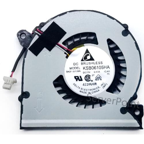 NEW laptop CPU COOLING FAN FOR SAMSUNG NP740U3E 740U3E 730U3E DELTA BA31-00139A KSB06105HA-CJ43 5V 0.40A