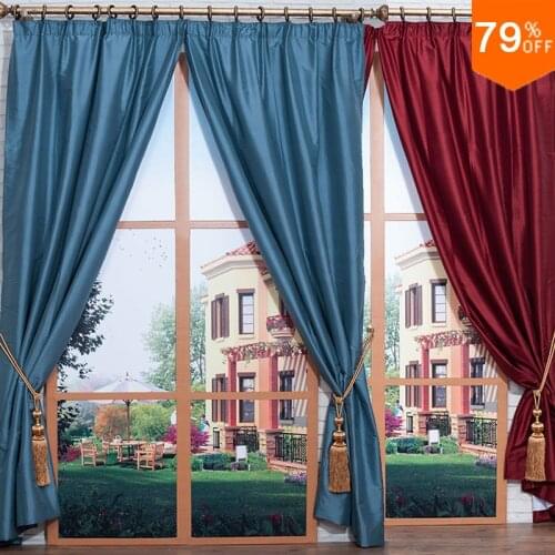 Extreme Luxury 100% Animal Silk Pure mulberry Silk drapes Silk Curtains 100% Silks King Style Queen prince princess Kid Room new