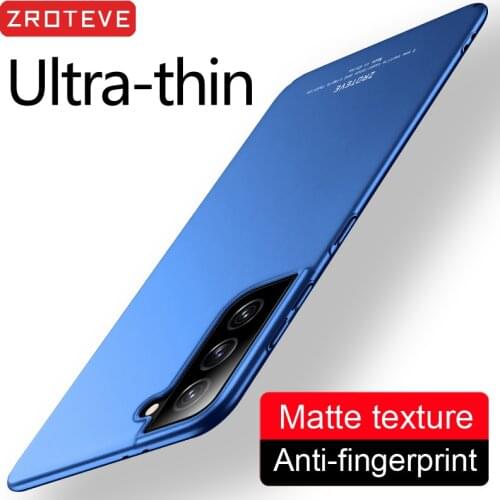 S21 Case Zroteve Matte Cover For Samsung Galaxy S21 Ultra S20 FE PC Coque For Samsung Galaxy Note 20 10 9 S10 Lite S9 Plus Cases