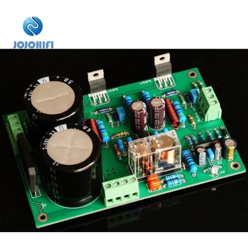 [Super Transparent] LM1875 30W*2 100dB OMRON G2R-2 Pure After Stage DC Servo Dual Channel Power Amplifier Board 2015 Version