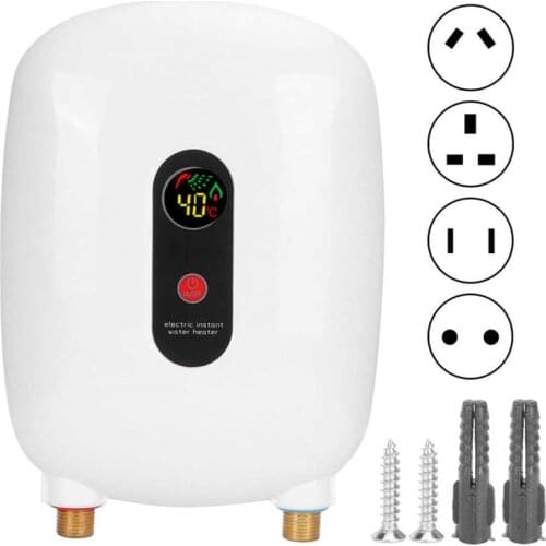 XY-B08-W,Mini Hot Water Heater Electric Fixed Frequency Water Heating Appliance for Bathroom Shower Household Water Heater