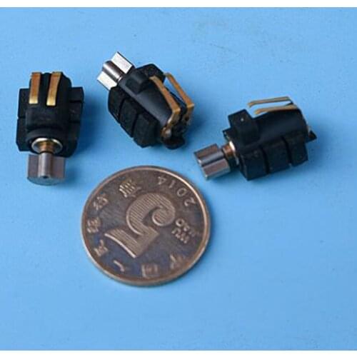 1PCS Micro Mini Rotor Vibration Motor DC 3V Tungsten Steel Vibration Wheel Small Precision Vibrator DIY Massager Hobby Toy Model