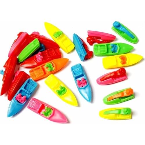 100pc water motorcycle speed boat 612 Birthday Party Favor Vending Capsule Toys souvenirs gadget giveaway present easter egg