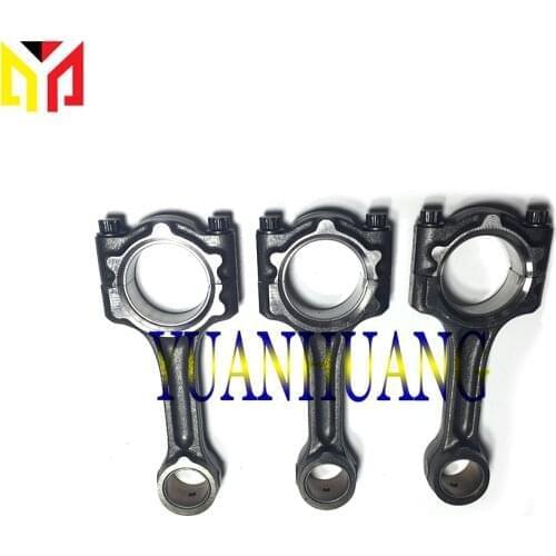 3 Pcs D902 Con Rod Connecting Metal Used Original Parts For KUBOTA Excavator Tractor Diesel Engine