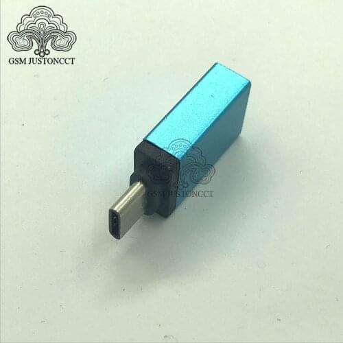 2pcs / lot type c to usb 3.0 adapter for Samsung Galaxy S8 S9 Huawei p20 USB C OTG Adapter for mrt dongle free shipping