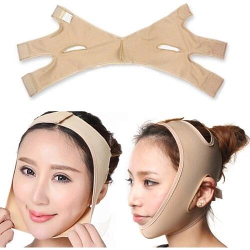 Facial Shape Lift Reduce Double Chin Bandage Face Thin Lifting Physically Slimming Bandage Skin Care breathable Belt Mask Tool