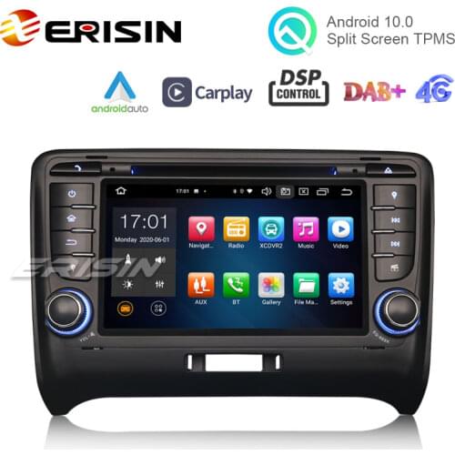 Erisin 8179 7" Octa-Core 64GB Android 10.0 Car DVD CarPlay Auto GPS 4G DAB+ DSP DVR Canbus for Audi TT MK2