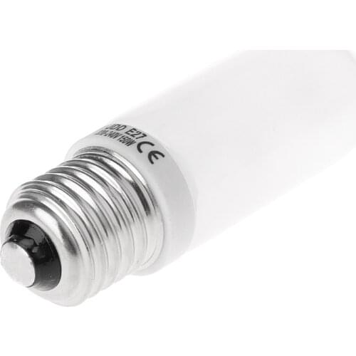 Newesoutorry JDD E27 220-240V 150W Photography Flash Bulb Modeling LED Strobe Lamp for Camera