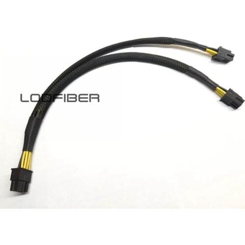 LODFIBE 8pin to 6+6pin Power Cable for DELL T5810 and GPU Video card 35cm