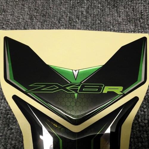 Stickers Protector For Kawasaki Ninja ZX-6R ZX6R ZX 6R Stickers Tank Pad Fairing Gas Knee Motorcycle Decal 2017 2018 2019 2020