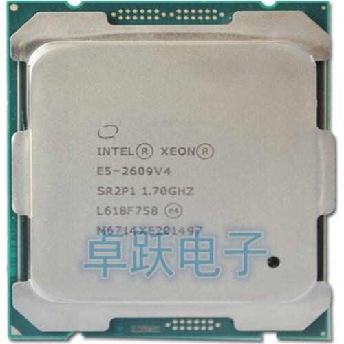 E5-2609V4 Original Intel Xeon E5 2609V4 1.70GHZ 8-Core 20MB SmartCache 85W free shipping