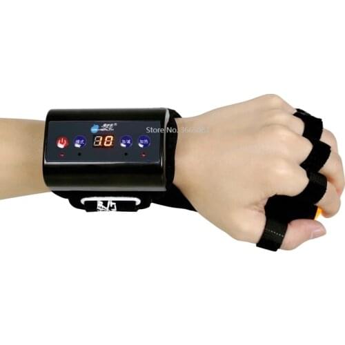 Rechargeable/plug-in Infrared Hot Compress Hand Massage Ball forimprove Fingers Rehabilitation Spasm Dystonia Hemiplegia Stroke