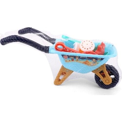 Sand Toys Includes Big Trolley Watering Can,Shovels,Sea Animal Molds,Bucket Sand Boxes for Kids Outdoor