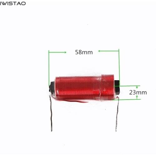 IWISTAO Professional Inductor Square High Density Oxygen Free Copper Inductor Coil for Speaker Crossover
