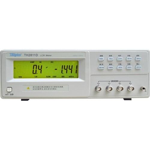 TH2811D Digital LCR Meter with 100Hz, 120Hz, 1kHz, 10kHz RLC Meter