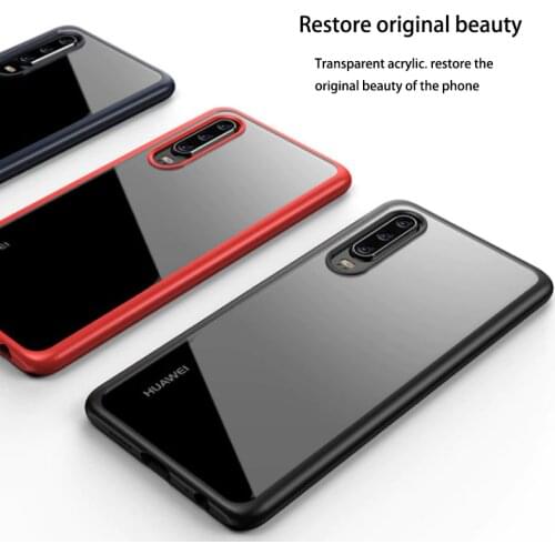 Phone case for huawei p30 hd transparent anti-knock back cover for huawei p30 lite thin scratch-proof case for huawei p30 pro