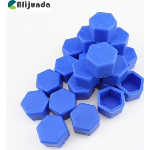 20x Universal 19mm Silicone Hexagon Wheel Nut Bolt Cover for Suzuki SX4 SWIFT Alto Liane Grand Vitara Jimny