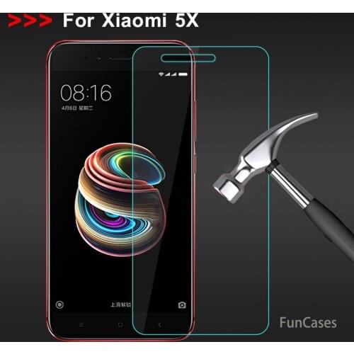 Tempered Glass For Xiaomi MiA1 MI A1 Screen Protector 9H 2.5D Toughened Phone Protective Film For Xiaomi Mi5X Mi 5X A1 Glass