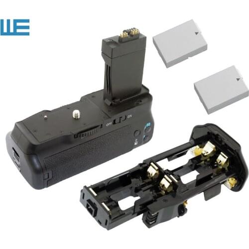 BG-E8 Battery Grip +2 x LP-E8 LPE8 for Canon Rebel T2i, T3i, T4i, for EOS 550D, 600D, 650D, 700D, Kiss X4 Cameras
