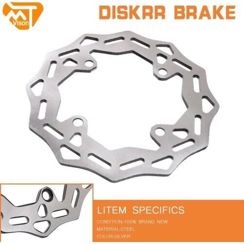 Motorcycle Accessories Steel Rear Brake Disc Rotor For HONDA CBR 250 RR MC22 1990-1999 CB 250 F Hornet 1996-2001 CBR 250 R MC17
