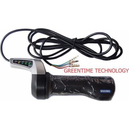 FiveStar Wuxing Brand 48V Twist Throttle with Battery Level Indicator High Quality