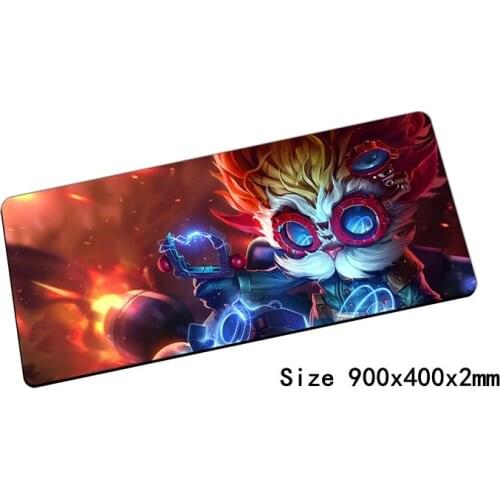 Heimerdinger mouse pad 900x400x2mm pad mouse lol notbook computer mousepad Revered Inventor gaming padmouse gamer mouse mats
