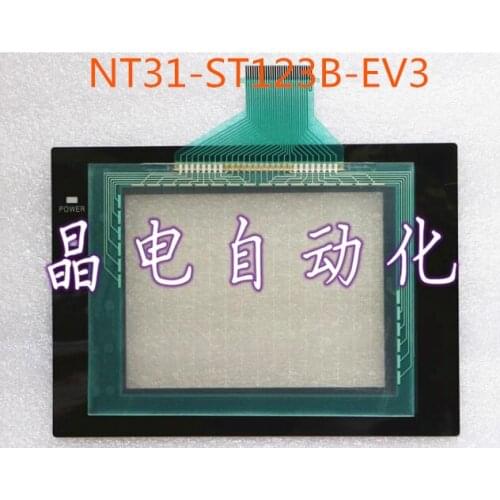 New for NT31-ST123B-EV3, NT31ST123BEV3 Touch Screen Glass +Protective Film