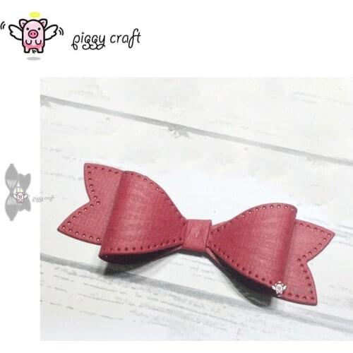 Piggy Craft metal cutting dies cut die mold New Bow tie decoration Scrapbook paper craft knife mould blade punch stencils dies