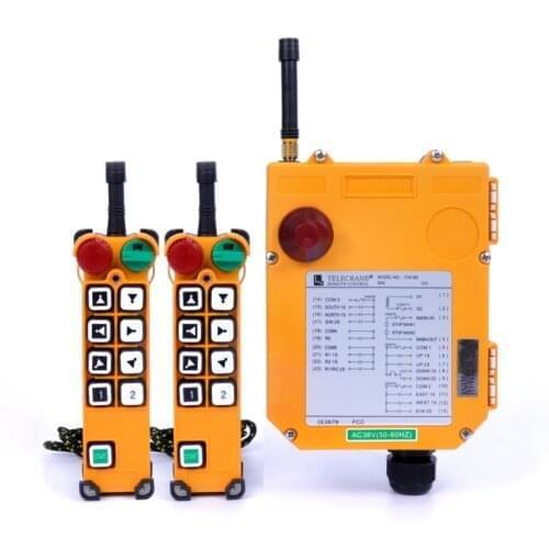 TELECRANE TELEcontrol UTING F24-8D Wireless Remote Control for Hoist Crane 2 Transmitters 1 Receievr
