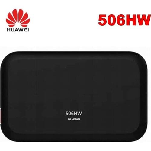 Unlocked HUAWEI 506HW Wireless Router With Sim Card Slot 112.5Mbps 4G LTE Mobile Support 4G FDD LTE B1 B3 B8 B41