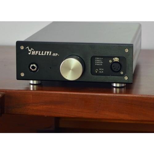 RP single-ended/balanced fever high-fidelity headphone amplifier, 3-band equalization, transparent sound, distortion rate 0.001