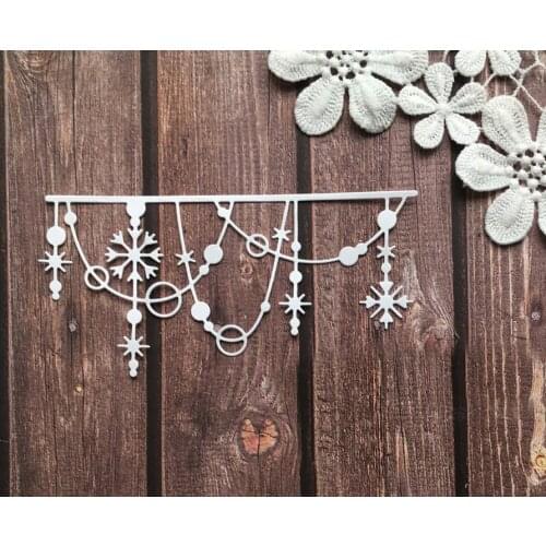 Vertical curtain Metal Cutting Dies Christmas Stencils For DIY Scrapbook Paper Card Decorative Craft Embossing Die Cuts New 2018