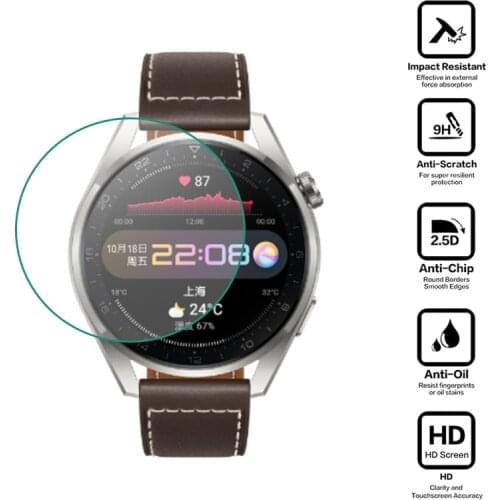 Tempered Glass Clear Protective Film Guard For Huawei Watch 3 Pro 48mm Smartwatch 3pro Display Screen Protector Cover Protection