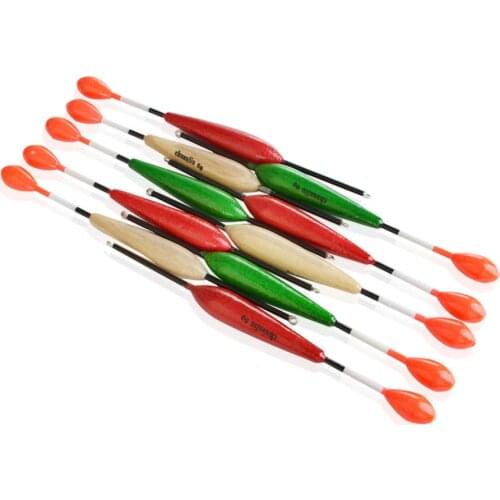 Barguzinsky Fir 10Pcs/Lot Fishing Float For Carp Fishing Float sycamore wood Weight 6g Accessories Wholesale
