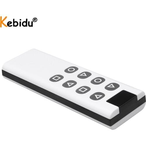 Wireless 433Mhz Copy Remote Control 8 Buttons Cloning Code 1000M Long Transmitter For Garage Gate Door Opener Alarm Duplicator